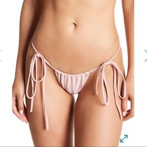 NWT dusty pink bikini bottoms